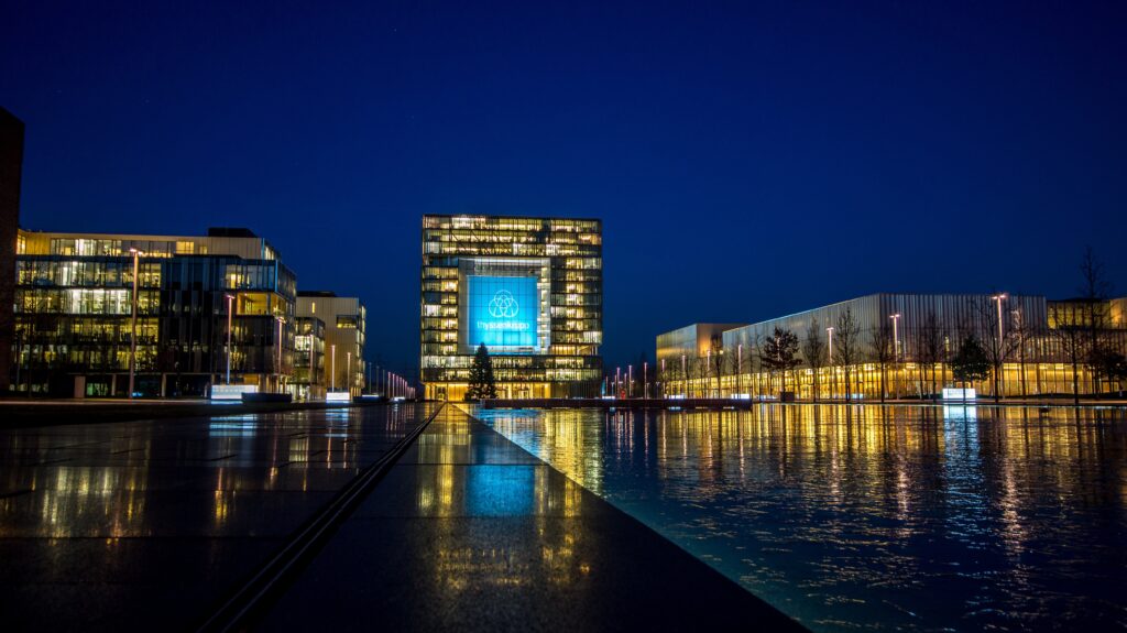 Stadtansicht Essen / Messe