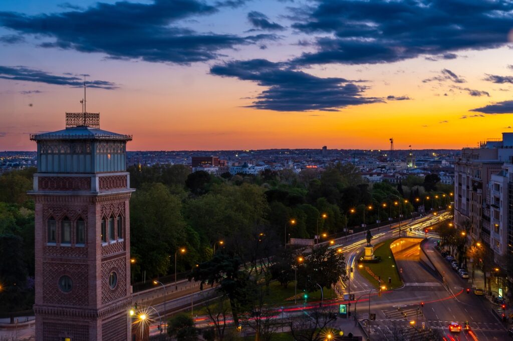 Stadtansicht Madrid